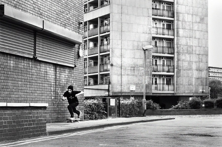 adam johners johns pushing south lonon skateboarding flicknife clothinf photo jamie harrison