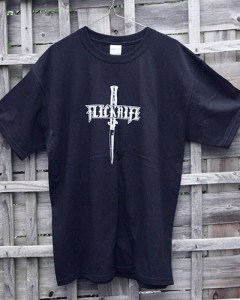 Flicknife Clothing Black Logo T-hirt