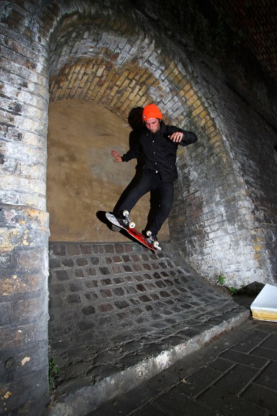 James Hall Casper stall london street skating flicknife clothing for skateboarding