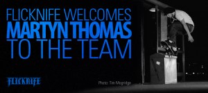 Martyn Thomas ©Tim Mogridge - front side five-O - Flicknife Clothing